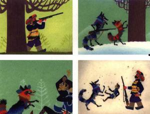 猎人打狼国产动画片视频,国产动画中的英勇猎人传奇  第1张